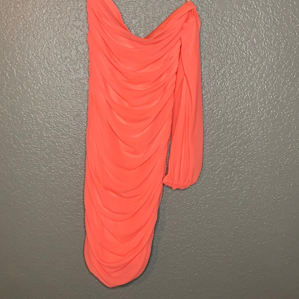 Neon orange, BRAND NEW dress - Picture 3 of 4